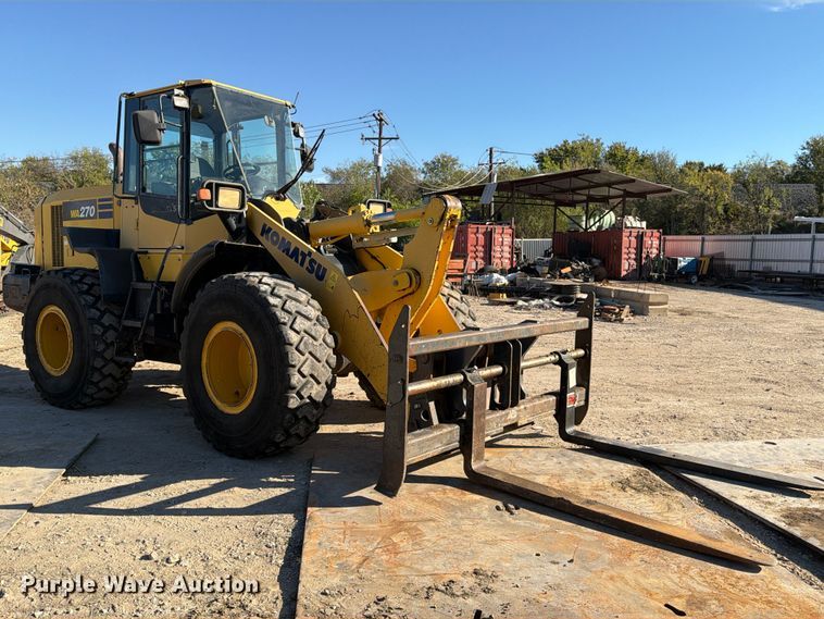image for item FM8013 2014 Komatsu WA270-7 wheel loader