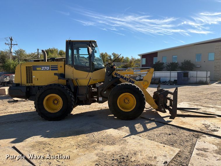 image for item FM8013 2014 Komatsu WA270-7 wheel loader