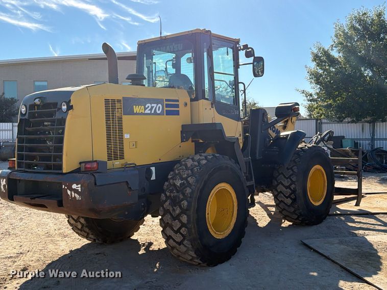 image for item FM8013 2014 Komatsu WA270-7 wheel loader