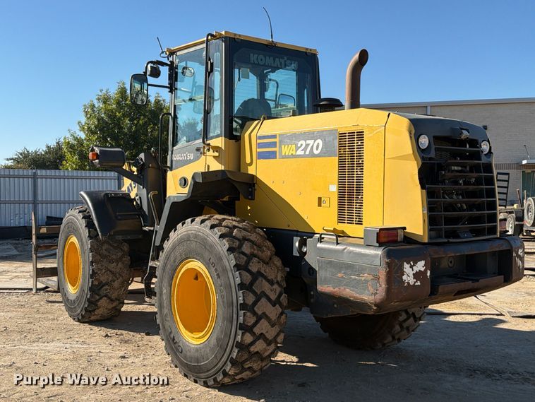 image for item FM8013 2014 Komatsu WA270-7 wheel loader