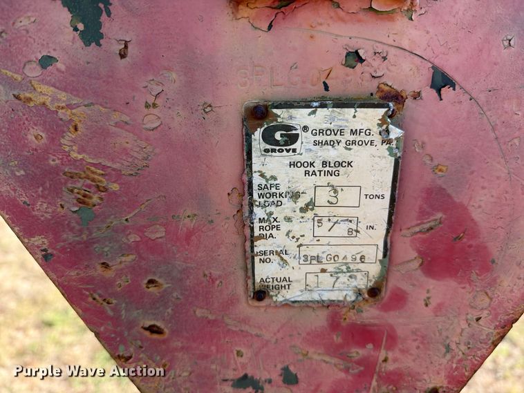 image for item FM8020 1980 Grove RT84MC crane