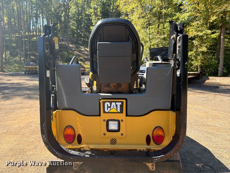 image for item FN2072 2019 Caterpillar CB-24B double drum vibratory roller
