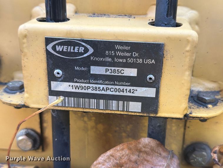 image for item FN2073 2023 Weiler P385B paver