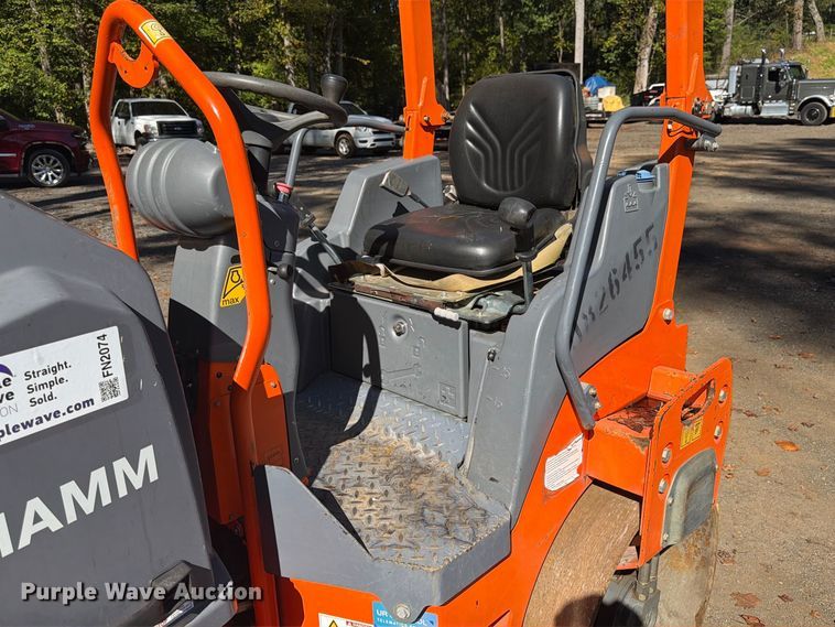 image for item FN2074 2018 Hamm HD12 VV double drum vibratory roller