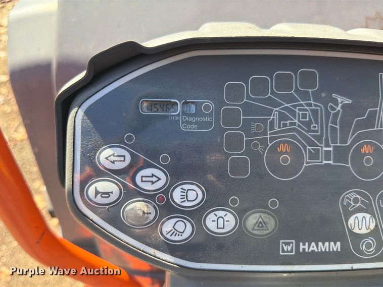 image for item FN2074 2018 Hamm HD12 VV double drum vibratory roller