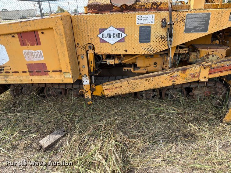 image for item FN2660 Bale-knox PF-400 A paver