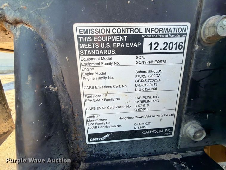 image for item FN2667 Canycom SC75 concrete buggy