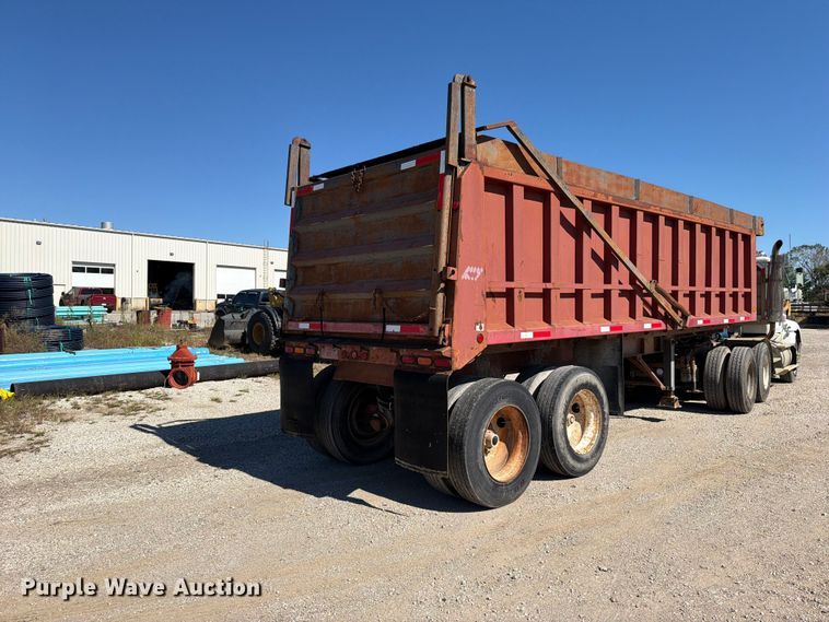 image for item FN5889 2000 Warren Inc. SFS2654 end dump trailer