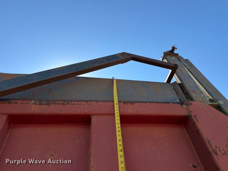 image for item FN5889 2000 Warren Inc. SFS2654 end dump trailer