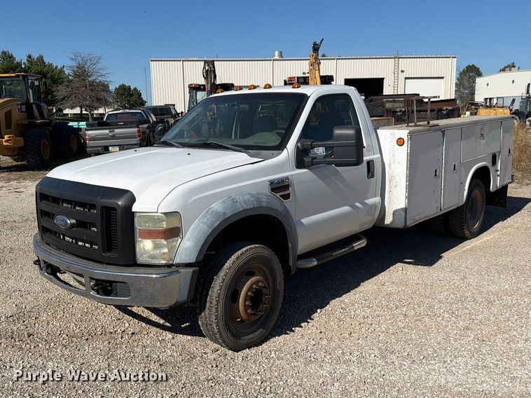 image for item FN5896 2008 Ford F450 Super Duty XL utility / service truck