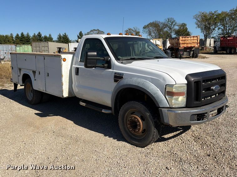 image for item FN5896 2008 Ford F450 Super Duty XL utility / service truck