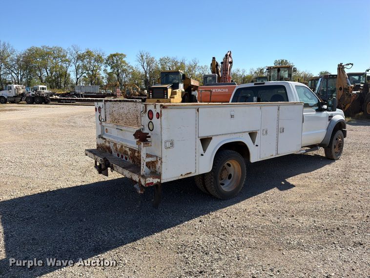 image for item FN5896 2008 Ford F450 Super Duty XL utility / service truck