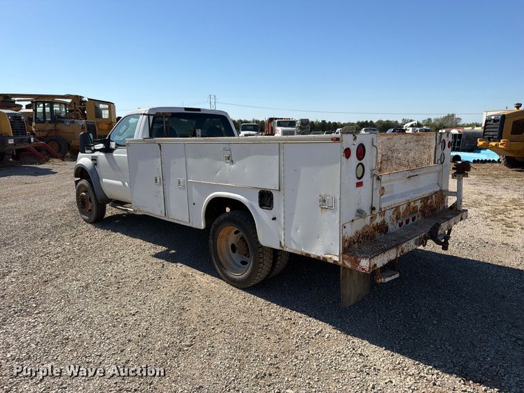 image for item FN5896 2008 Ford F450 Super Duty XL utility / service truck