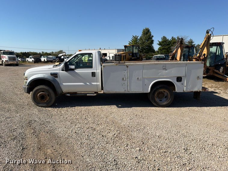 image for item FN5896 2008 Ford F450 Super Duty XL utility / service truck