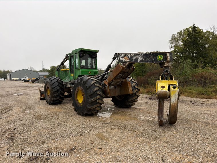 image for item FN5933 2014 John Deere 848H skidder