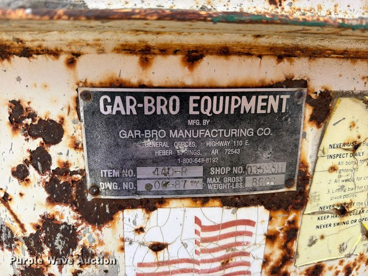 image for item FN5953 Gar-Bro 440-R concrete bucket