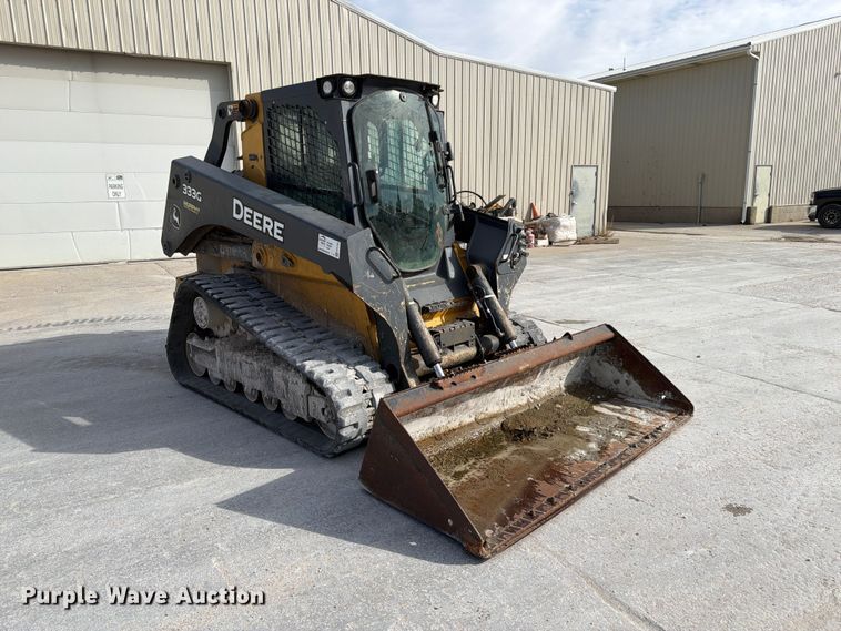 image for item FP3165 2018 John Deere 333G tracked skid steer loader