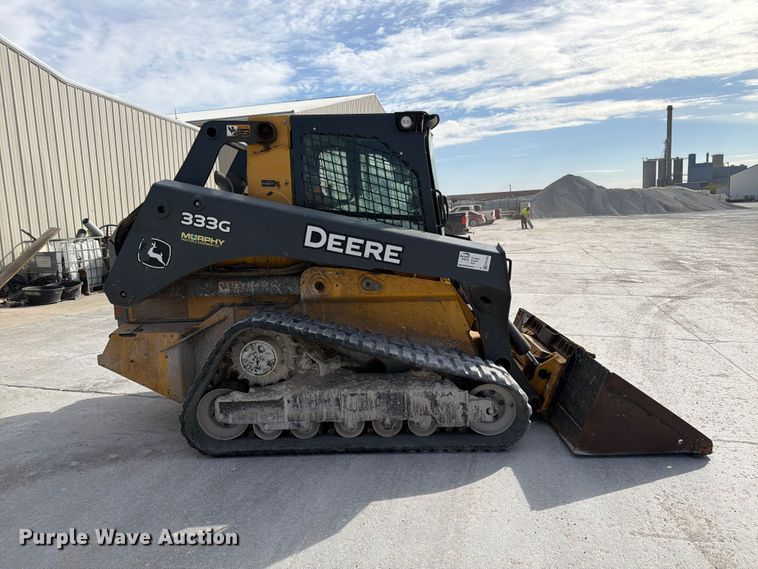 image for item FP3165 2018 John Deere 333G tracked skid steer loader