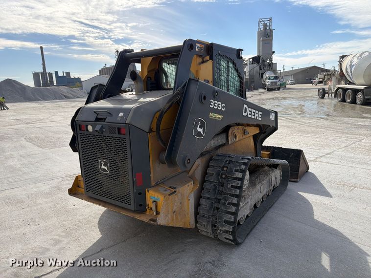 image for item FP3165 2018 John Deere 333G tracked skid steer loader