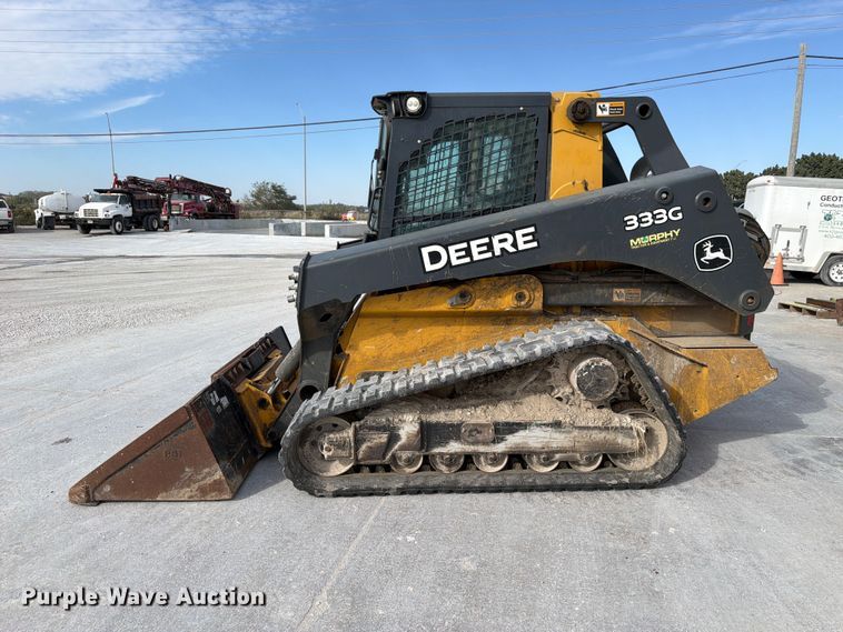 image for item FP3165 2018 John Deere 333G tracked skid steer loader