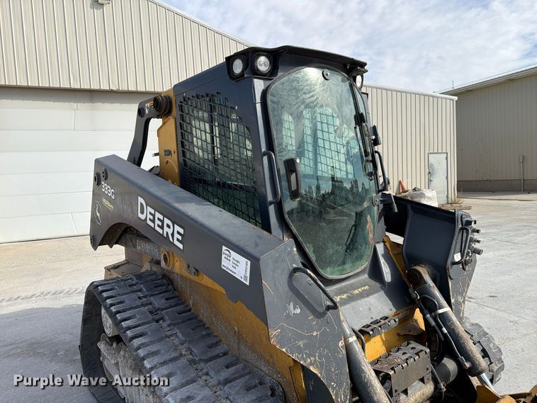 image for item FP3165 2018 John Deere 333G tracked skid steer loader