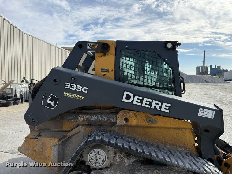 image for item FP3165 2018 John Deere 333G tracked skid steer loader
