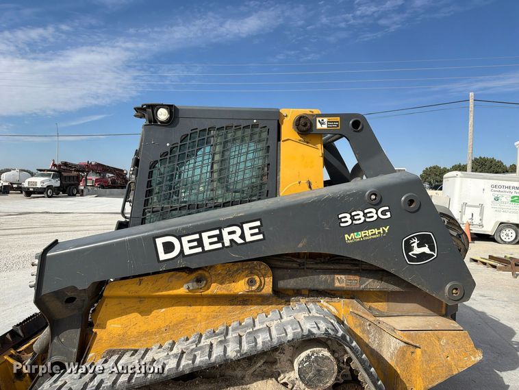 image for item FP3165 2018 John Deere 333G tracked skid steer loader