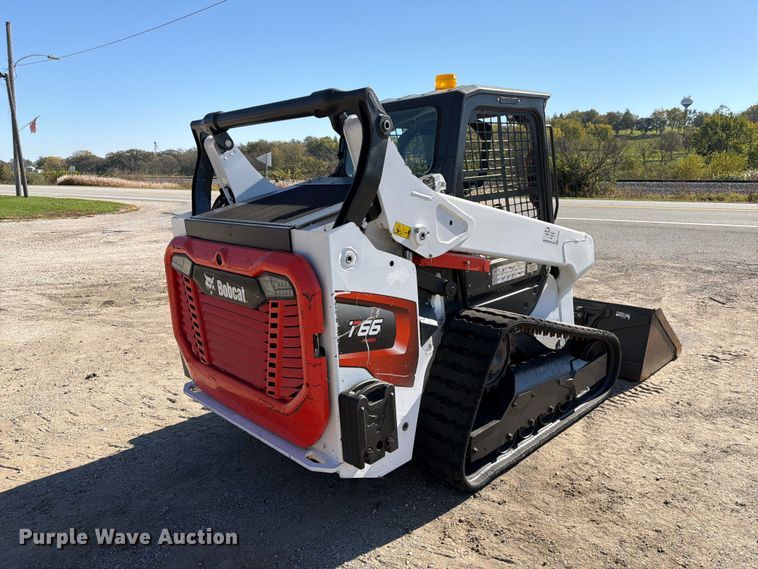 image for item FP3184 2021 Bobcat T66 tracked skid steer loader
