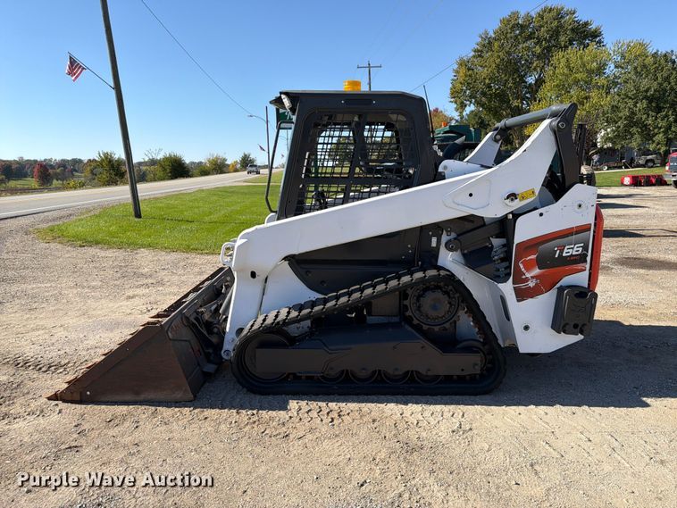 image for item FP3184 2021 Bobcat T66 tracked skid steer loader