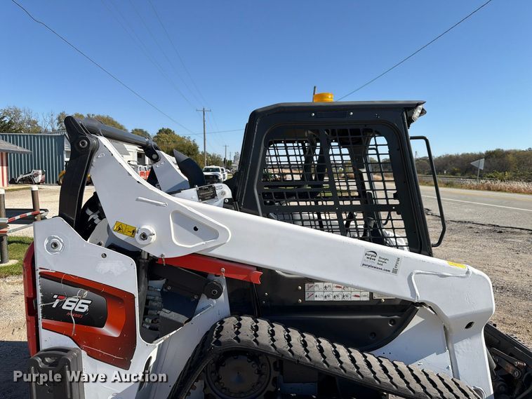 image for item FP3184 2021 Bobcat T66 tracked skid steer loader