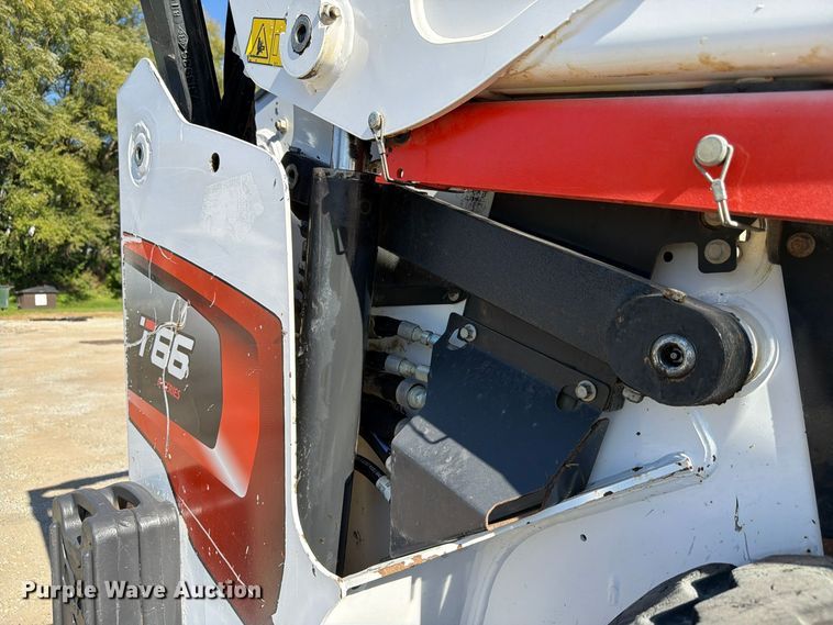 image for item FP3184 2021 Bobcat T66 tracked skid steer loader