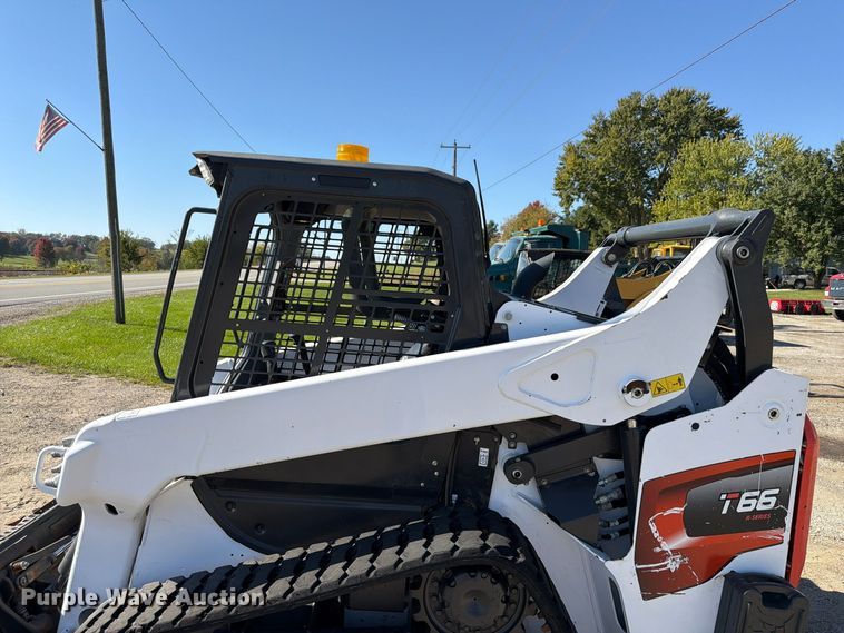 image for item FP3184 2021 Bobcat T66 tracked skid steer loader