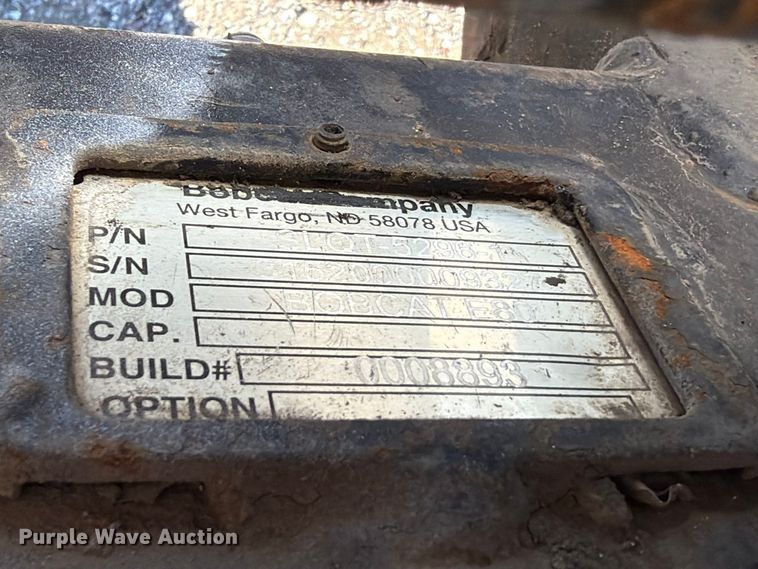 image for item FP3185 2013 Bobcat E85M mini excavator