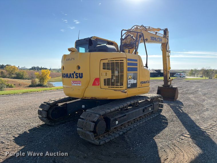 image for item FP3189 2018 Komatsu PC138USLC-11 excavator