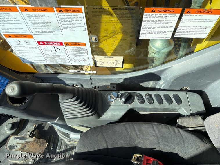 image for item FP3189 2018 Komatsu PC138USLC-11 excavator