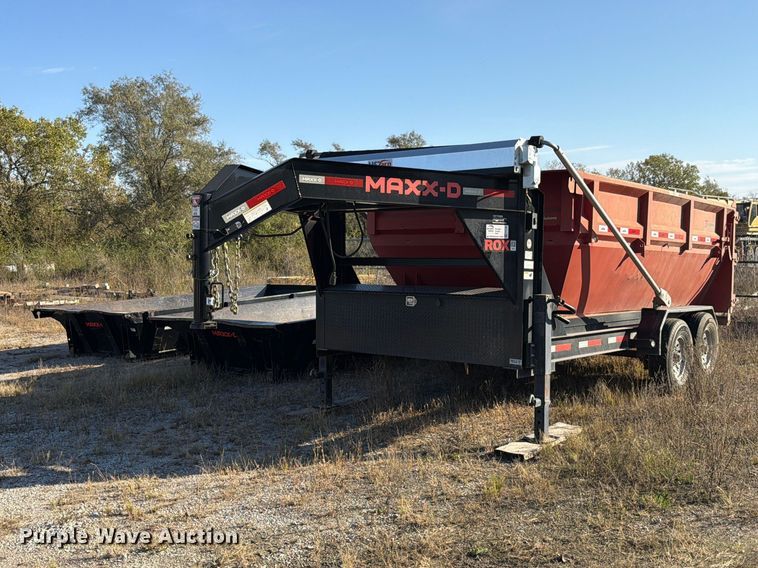 image for item FP3192 2022 Maxey roll-off container trailer