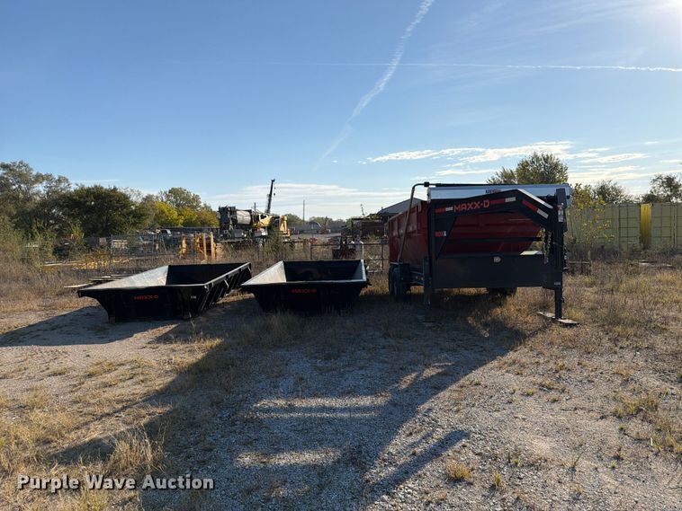 image for item FP3192 2022 Maxey roll-off container trailer