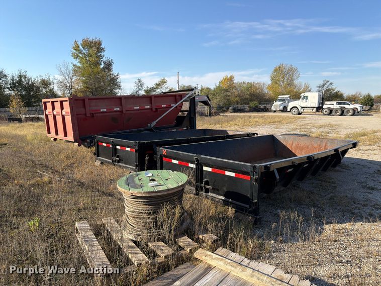image for item FP3192 2022 Maxey roll-off container trailer
