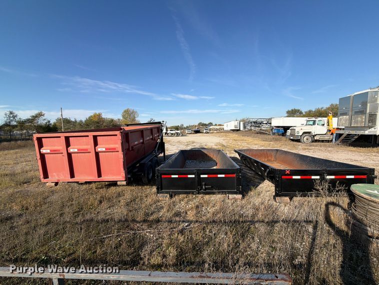 image for item FP3192 2022 Maxey roll-off container trailer