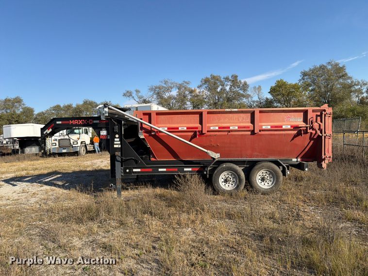 image for item FP3192 2022 Maxey roll-off container trailer