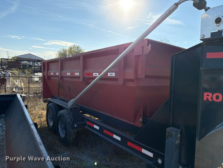 image for item FP3192 2022 Maxey roll-off container trailer