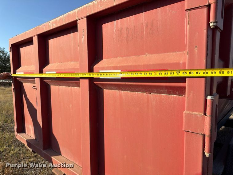 image for item FP3192 2022 Maxey roll-off container trailer