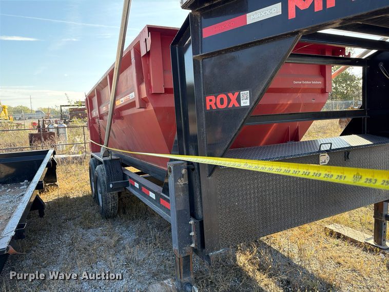 image for item FP3192 2022 Maxey roll-off container trailer
