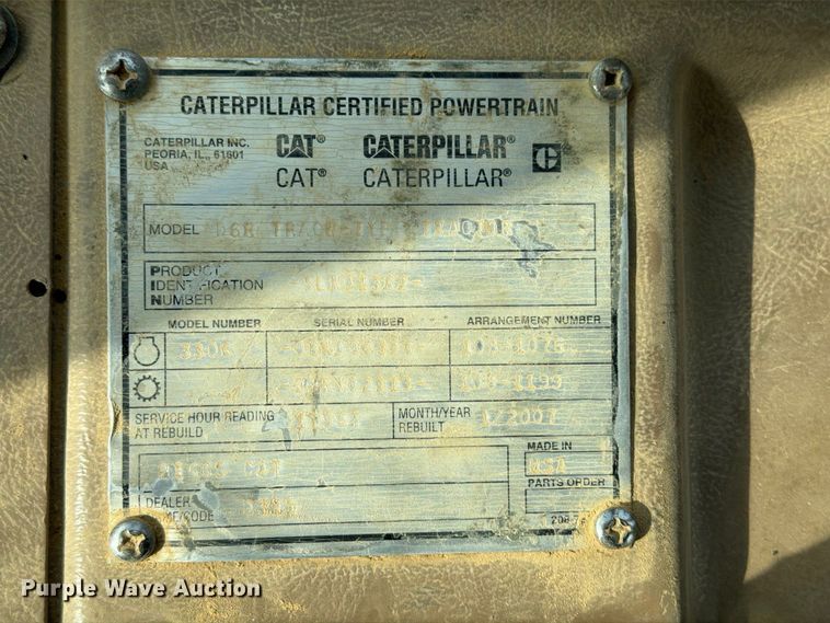 image for item FP3501 1998 Caterpillar D6R XL dozer