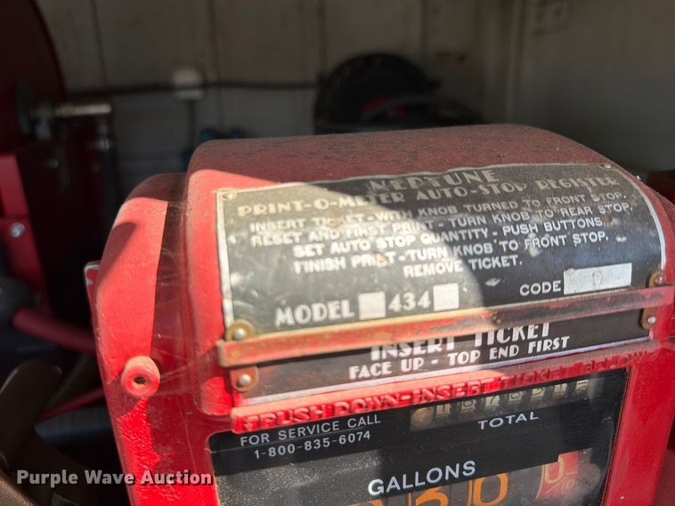image for item FP4079 2010 Travalum lube trailer