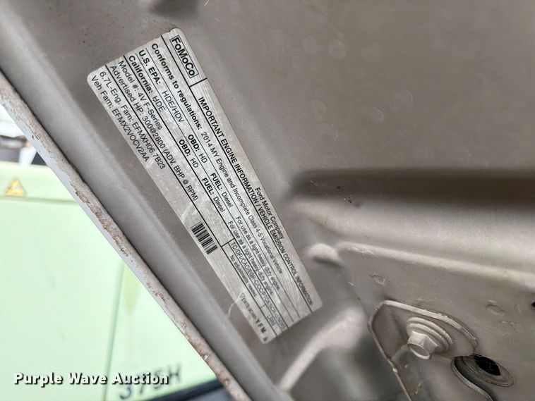 image for item FT5000 2014 Ford F550 box truck