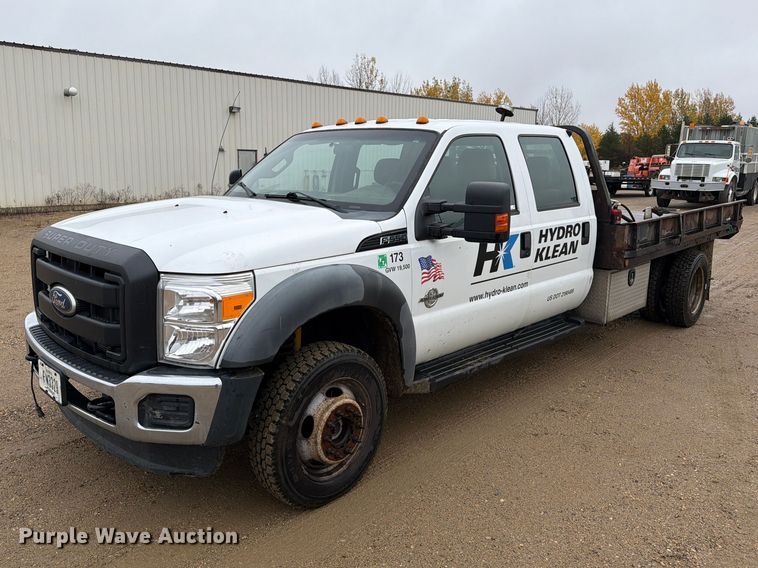 image for item FT5006 2011 Ford F550 flatbed truck