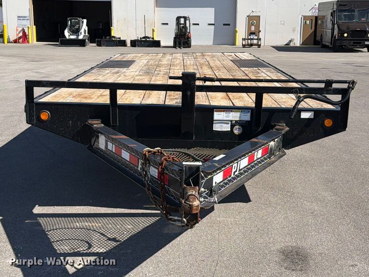 image for item FT6402 2020 PJ Trailer Manufacturer Deckover F8242 flatbed trailer