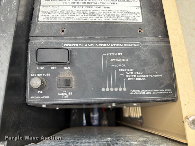 image for item FU0588 Generac 0052530 generator
