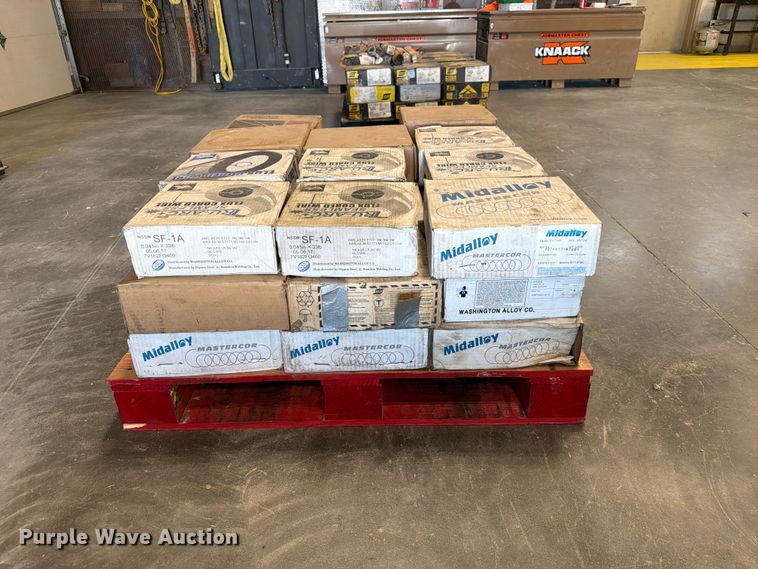 image for item FU0617 Approximately 35 boxes of welding wire